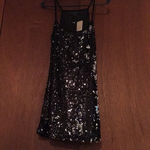 Medium black sequin dress